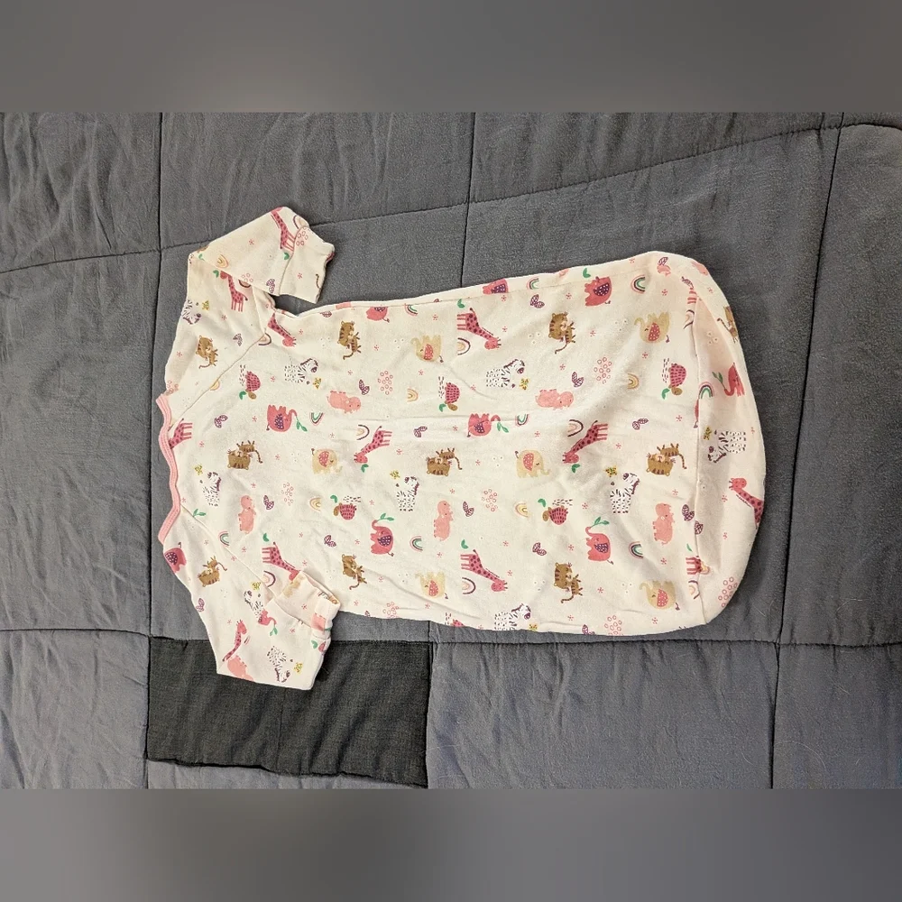Infant The Peanutshell Sleep Sack 0-3 Mo 100% Cotton Cozy Pajamas Baby Layette